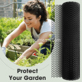 Green Black Plastic Garden Fencing Roll
